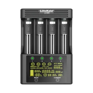LiitoKala Lii-600 Intelligent Battery Charger for Ni-Cd, Ni-MH and Li-Ion