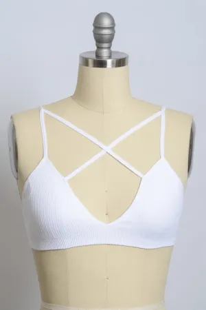 Lillian Bralette in White