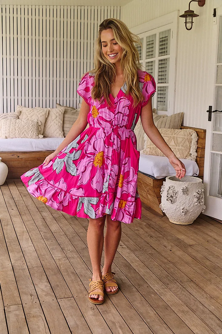 Lizzie Dress - Rosebud