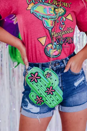 Lookin' Sharp Cactus Crossbody