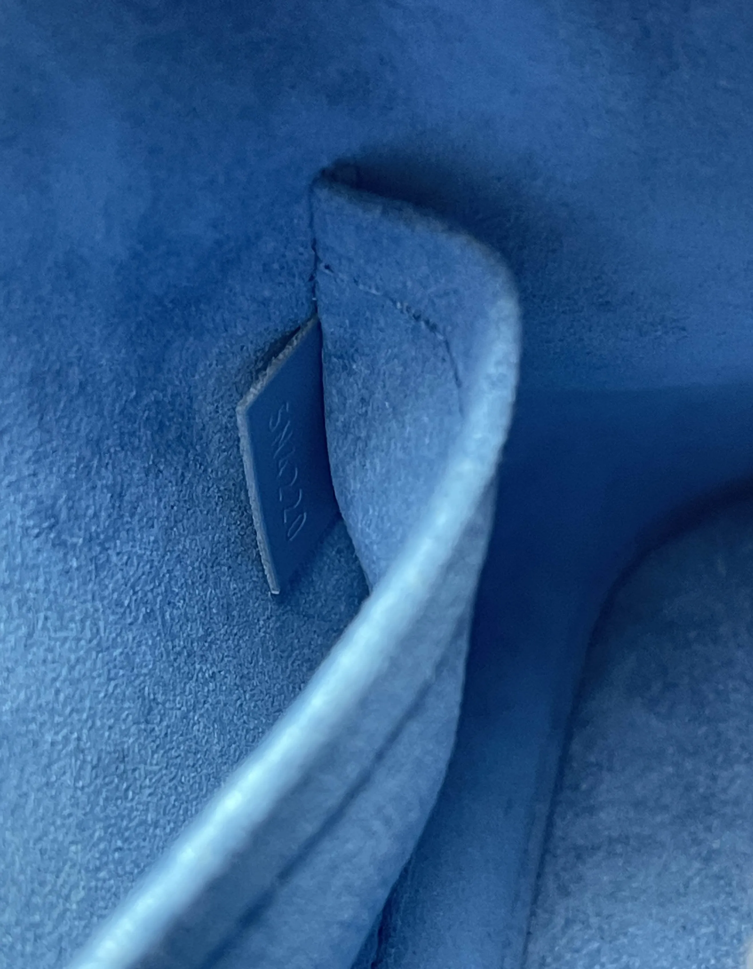 Louis Vuitton Bleuet Blue Epi Jacquard Alma BB Crossbody Bag