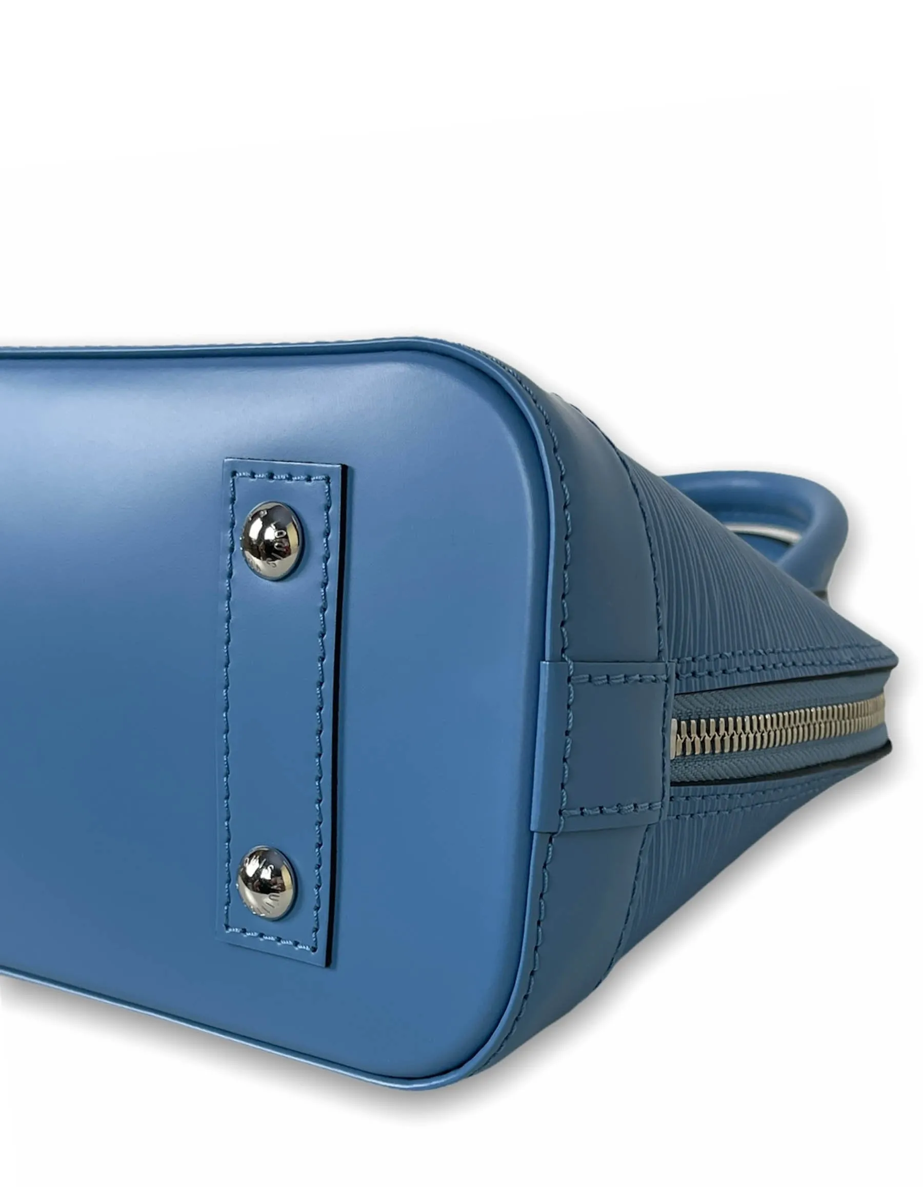 Louis Vuitton Bleuet Blue Epi Jacquard Alma BB Crossbody Bag