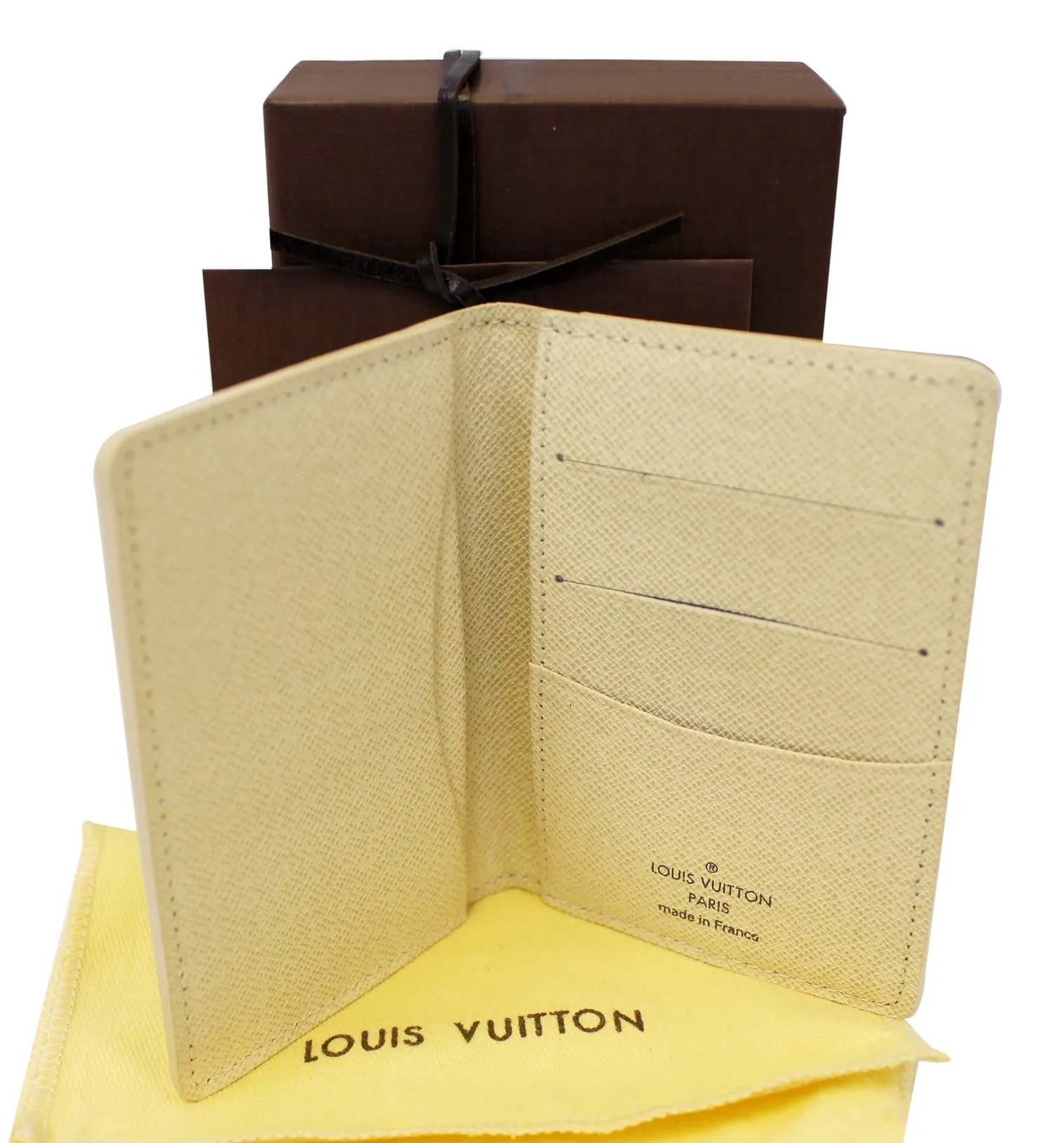 LOUIS VUITTON Damier Azur Organizer Du Posh Card Case