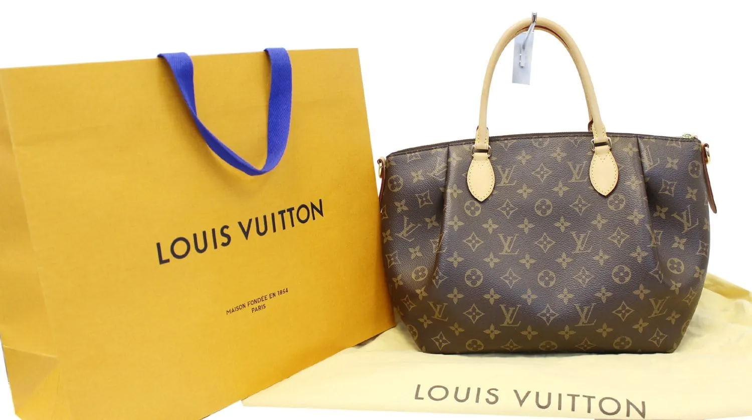 LOUIS VUITTON Monogram Turenne MM 2 Way Shoulder Bag