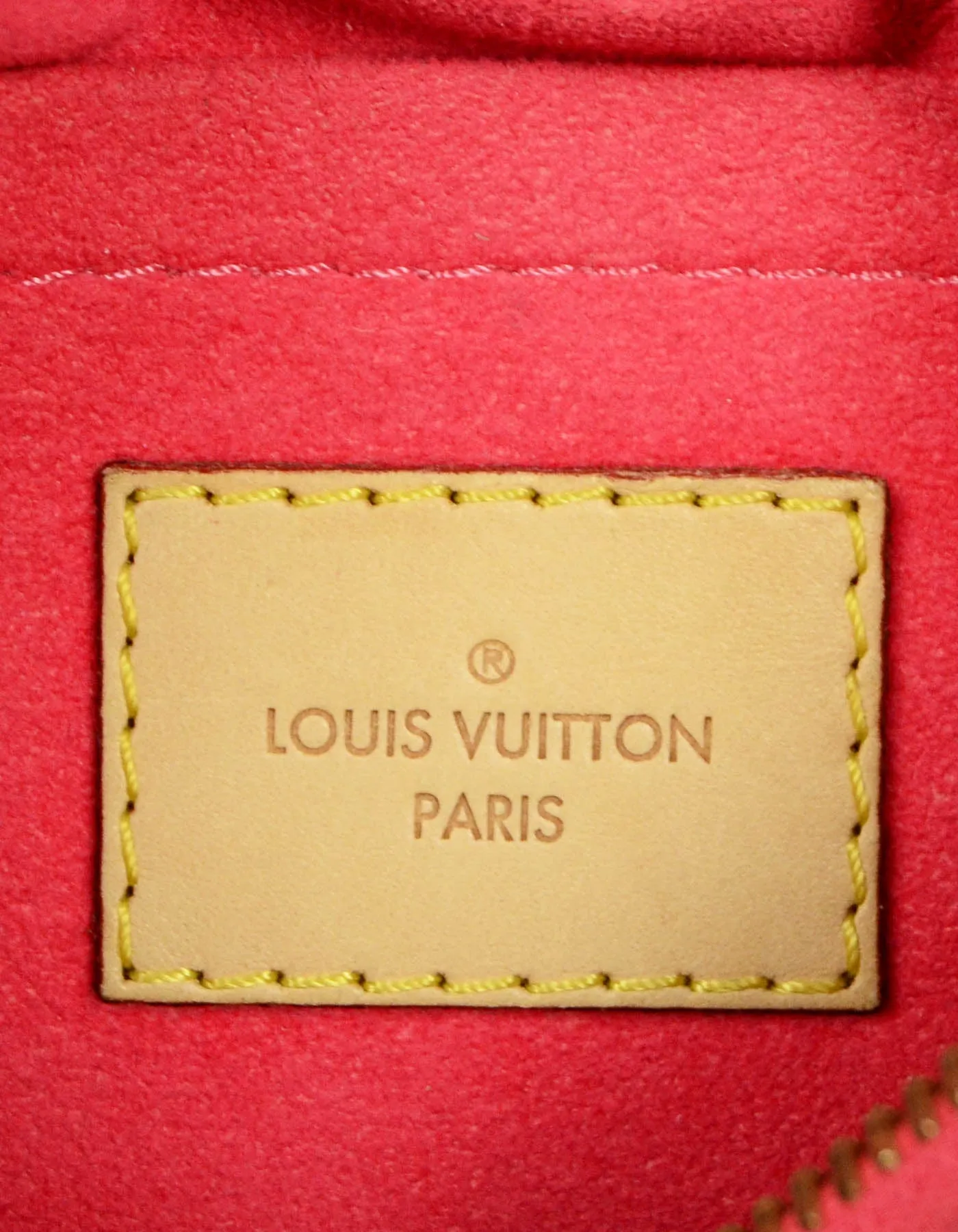 Louis Vuitton Monogram/Rose Litchi Pallas BB Crossbody Bag