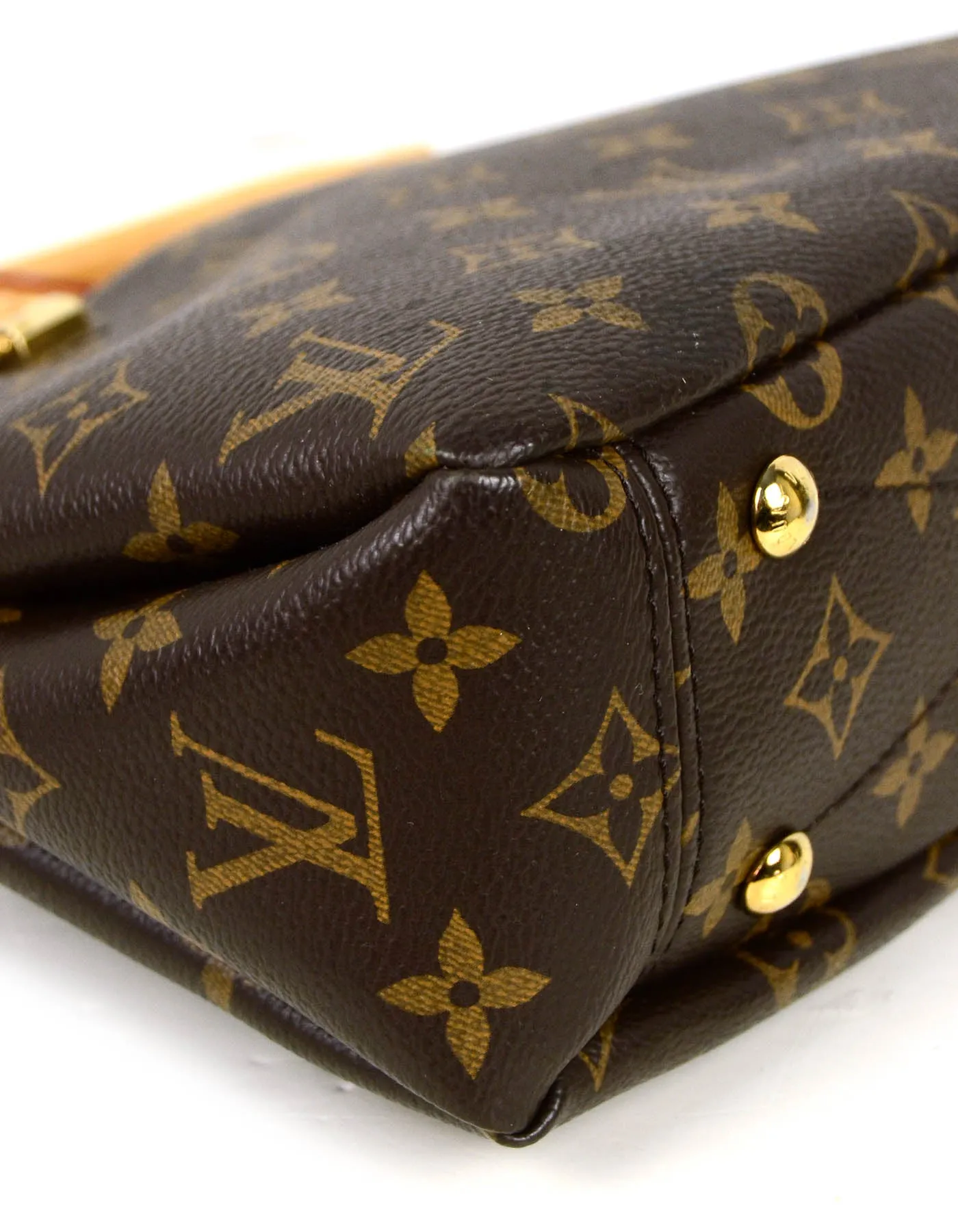 Louis Vuitton Monogram/Rose Litchi Pallas BB Crossbody Bag