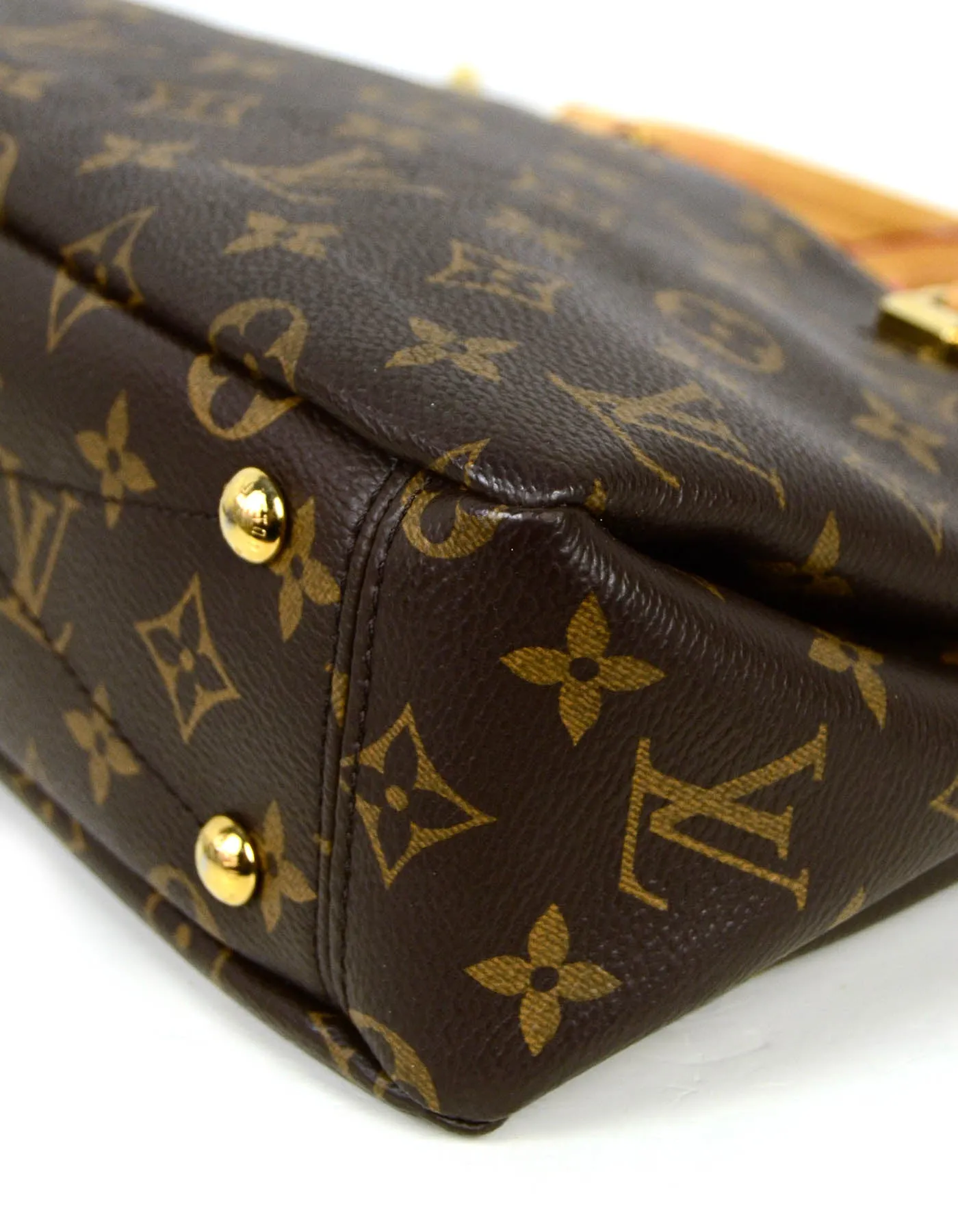 Louis Vuitton Monogram/Rose Litchi Pallas BB Crossbody Bag
