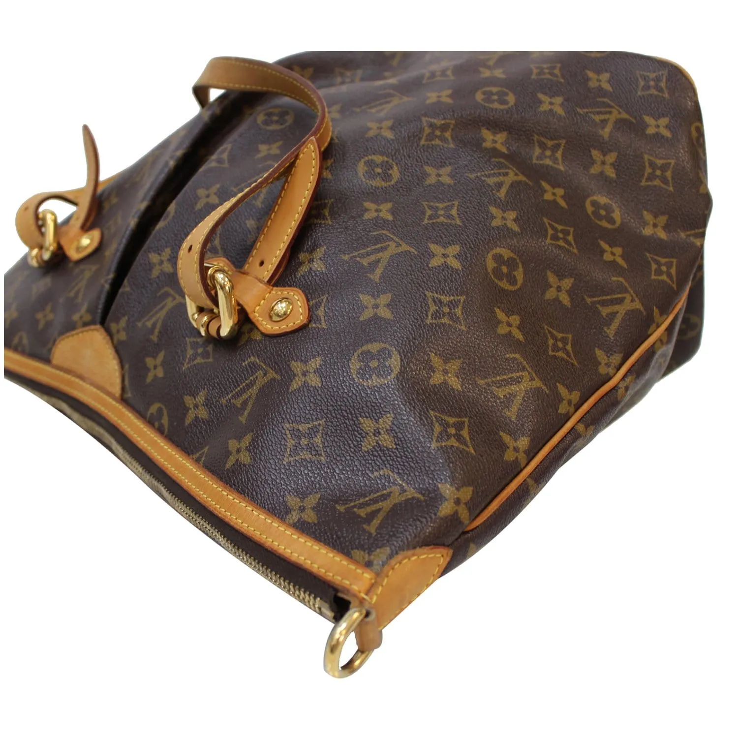 LOUIS VUITTON Palermo GM Monogram Canvas Tote Shoulder Bag Brown - 20% OFF