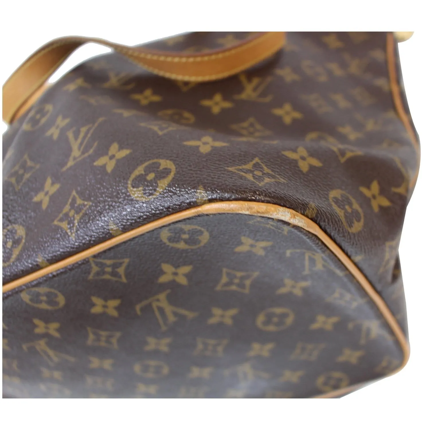 LOUIS VUITTON Palermo GM Monogram Canvas Tote Shoulder Bag Brown - 20% OFF