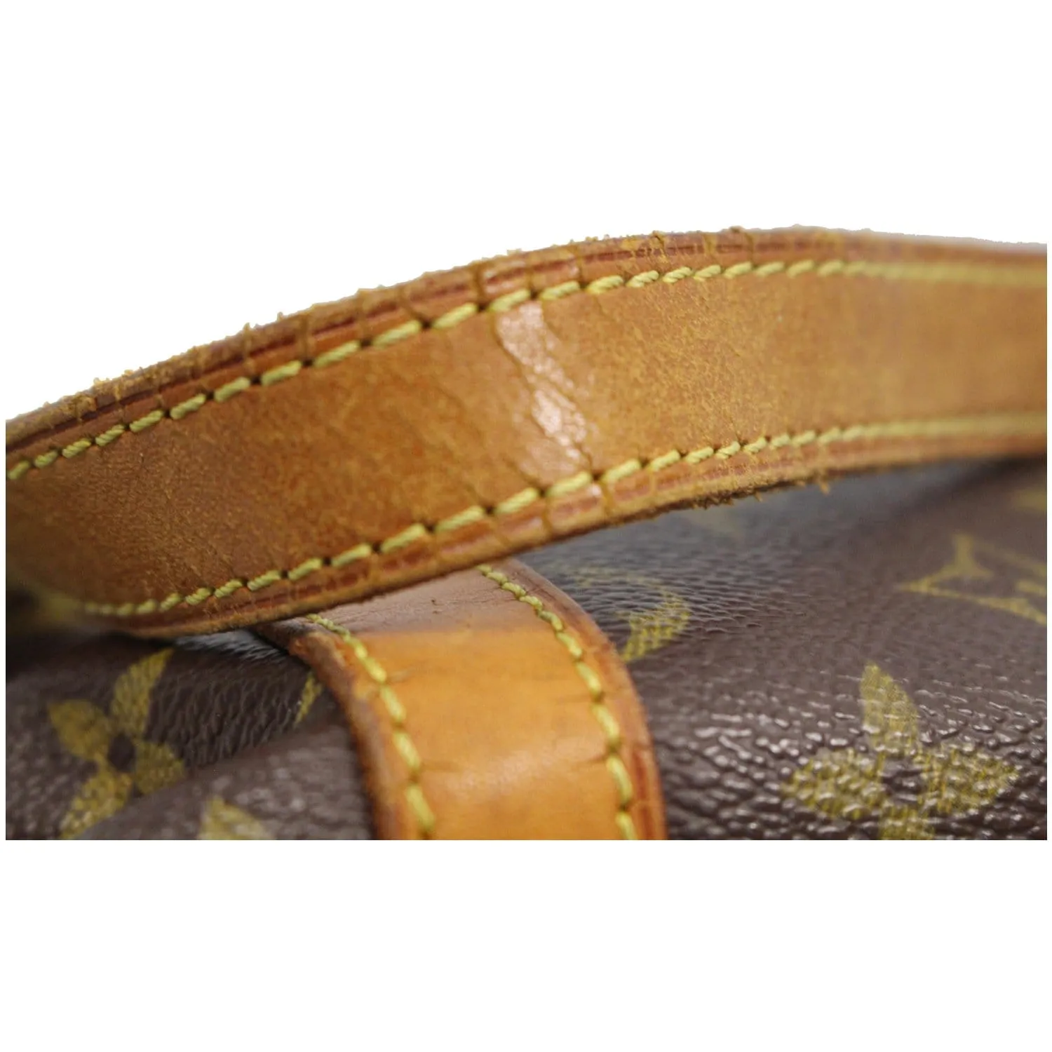 LOUIS VUITTON Sac Shopping Monogram Canvas Tote Bag Brown