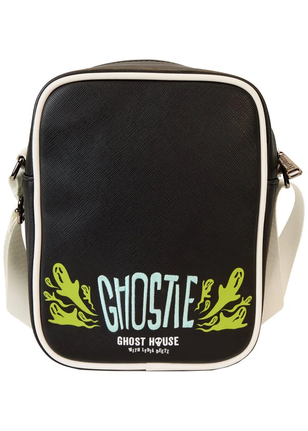 Loungefly Beetlejuice 2 Ghost House Crossbody Bag Black