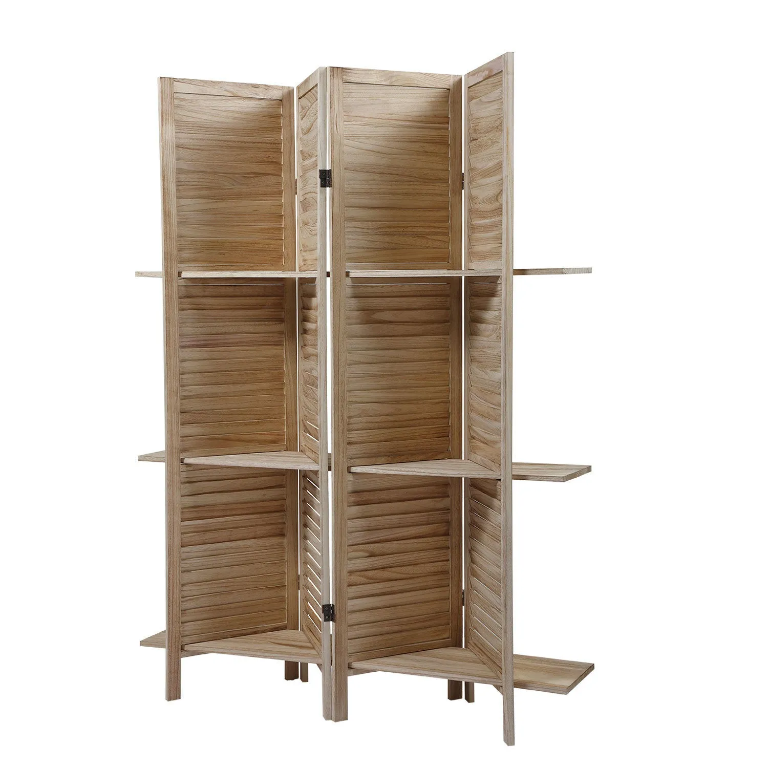 Lover Screen Divider With Shelves.