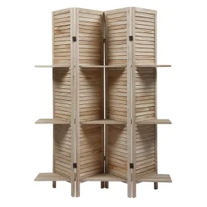 Lover Screen Divider With Shelves.