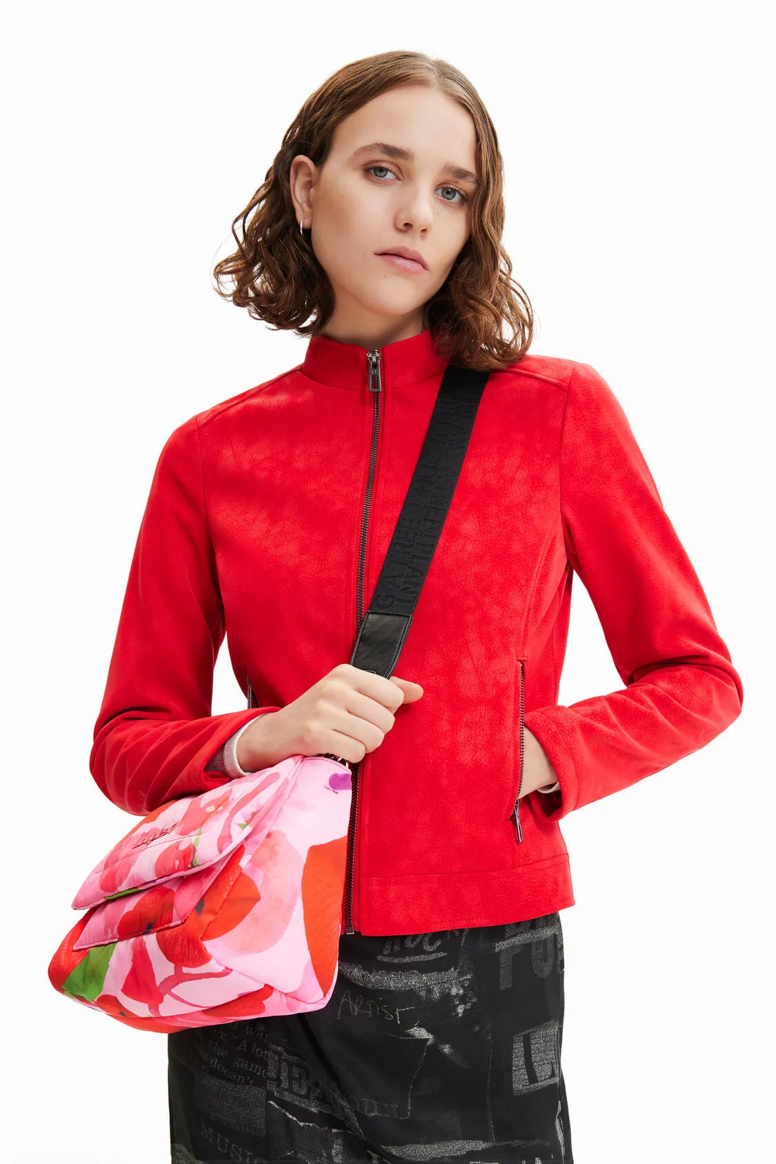 M. Christian Lacroix midsize lips crossbody bag