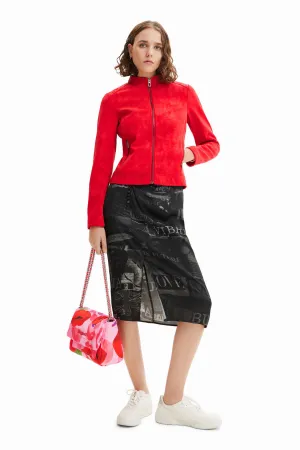 M. Christian Lacroix midsize lips crossbody bag