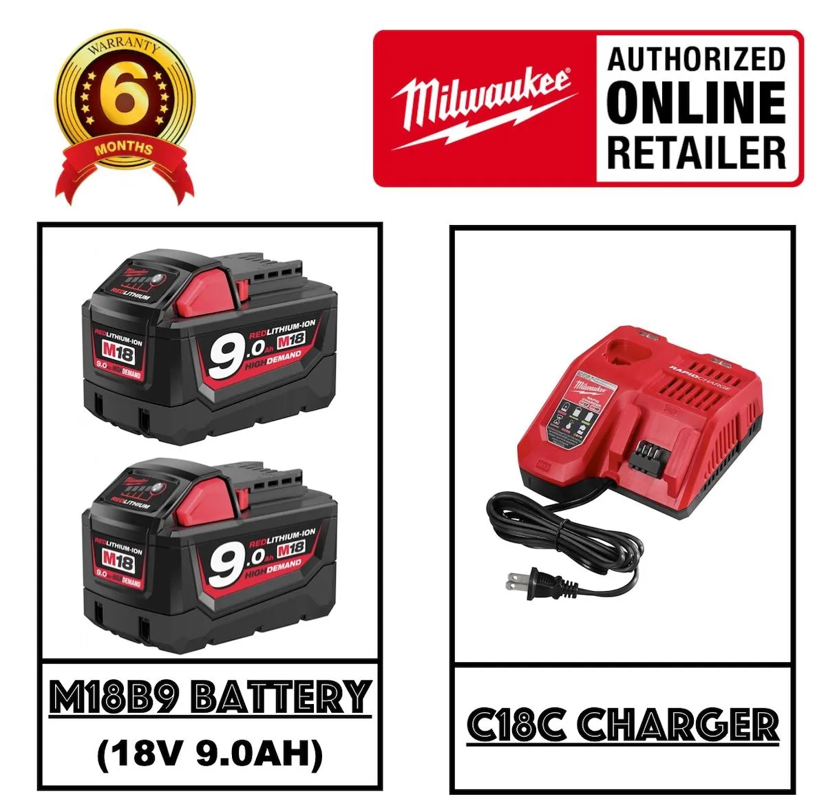 M18 FUEL M18CHM-902C 40mm SDS-Max Drilling and Breaking Hammer Drill / Chipping Hammer Breaker