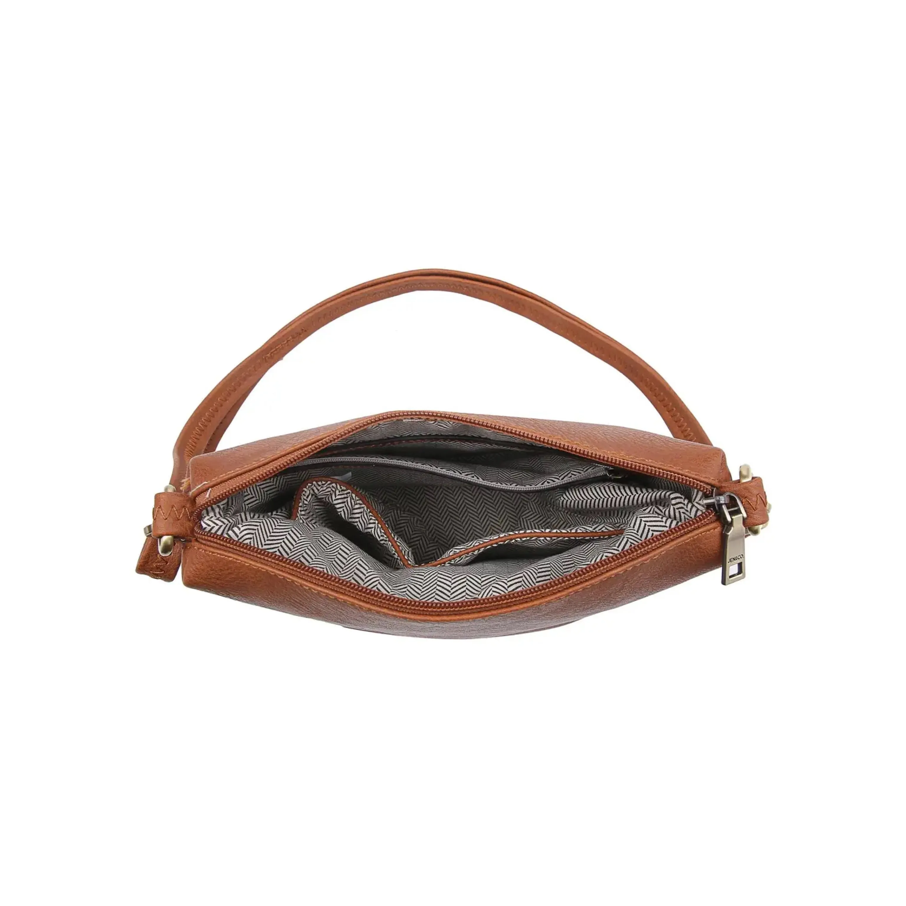 Madison Crossbody in Wine Red