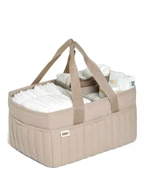 Mamas & Papas Nappy Caddy - Neutral Waffle