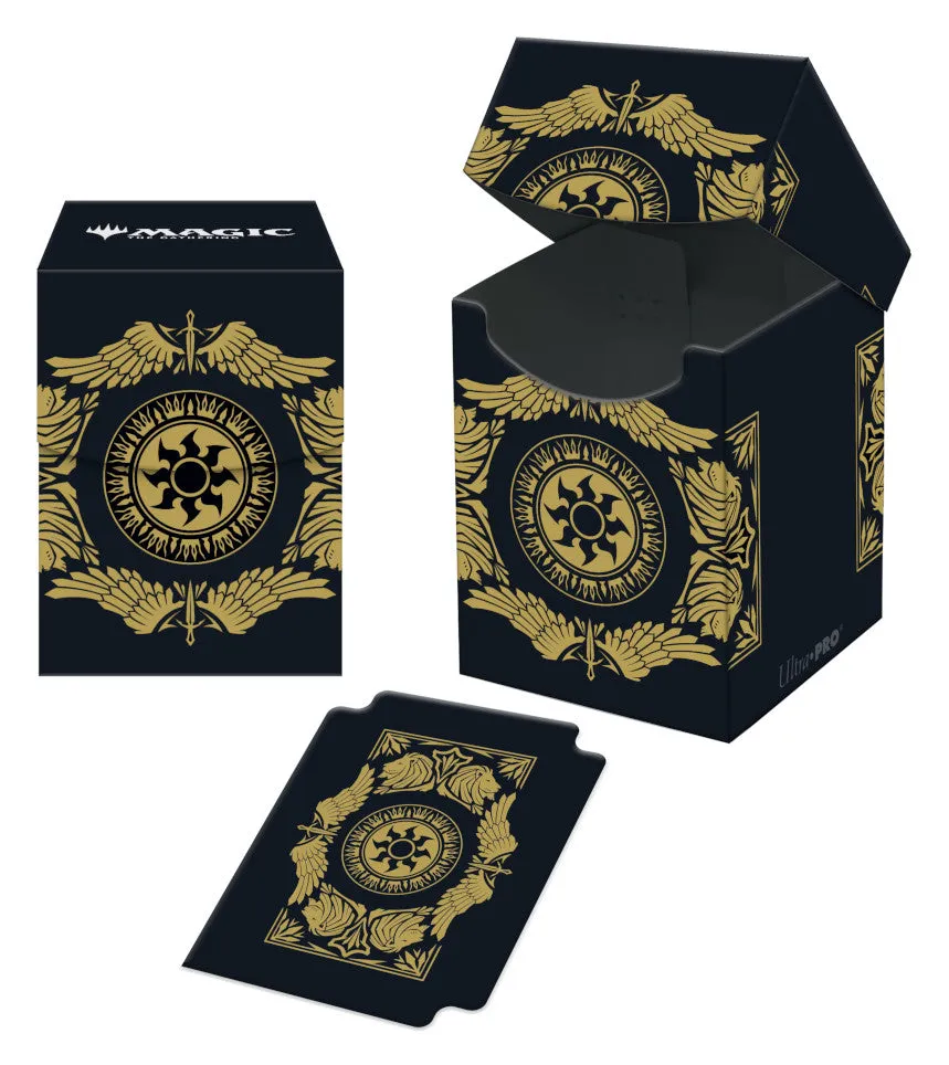 Mana 7 100  Deck Box Plains for Magic: The Gathering