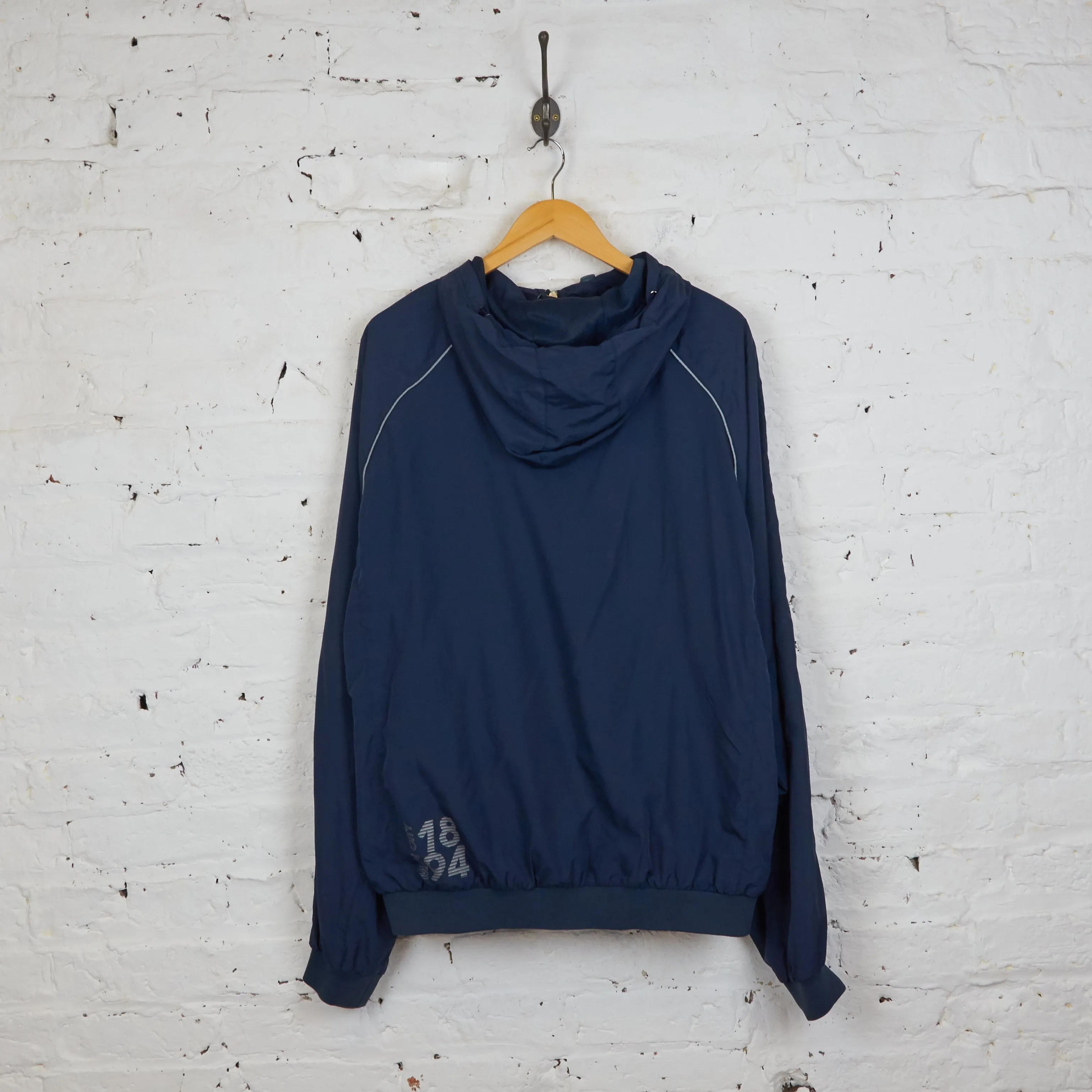 Manchester City Tracksuit Top Jacket - Navy - XXL