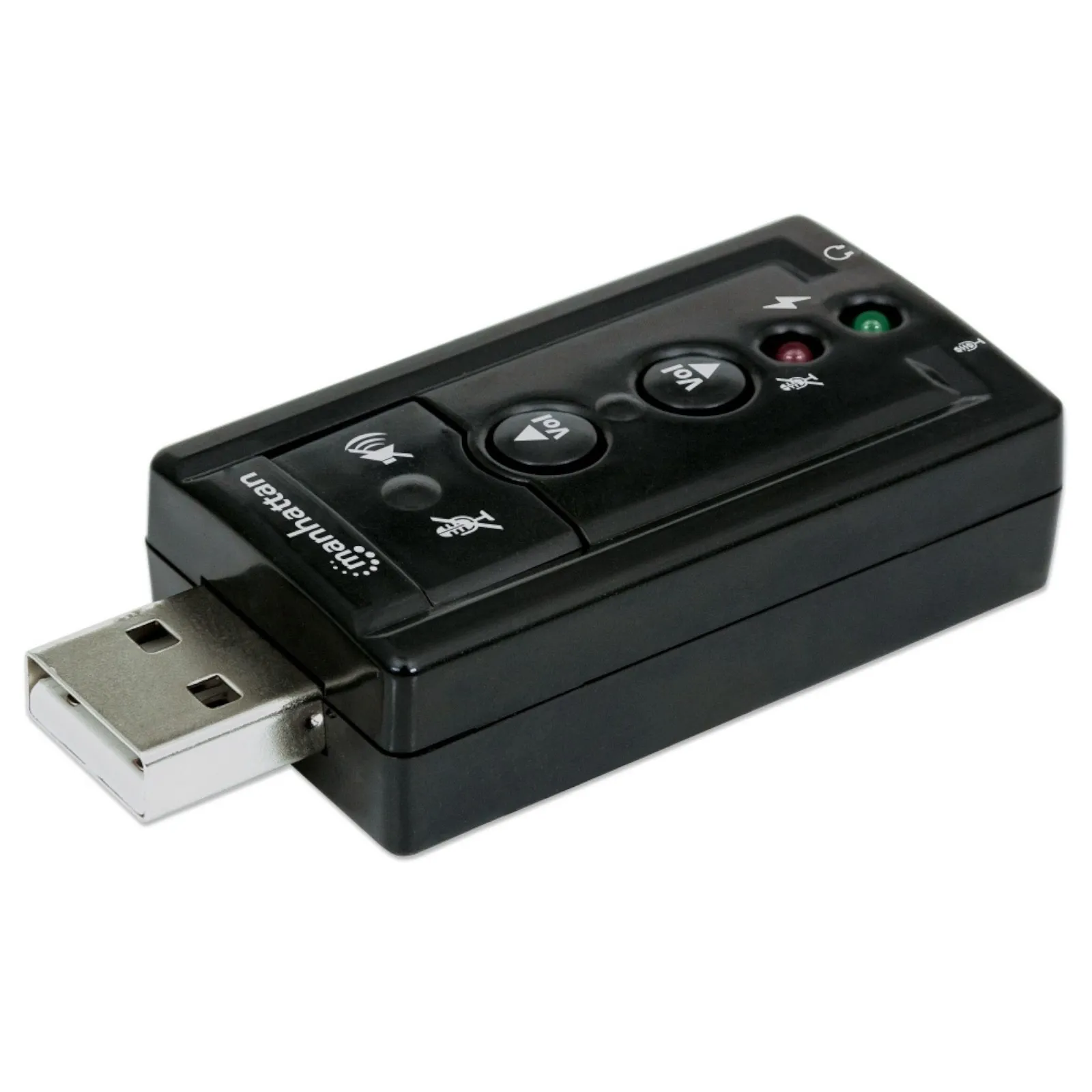 Manhattan 151429 Tarjeta De Sonido 3 D Usb 2.0