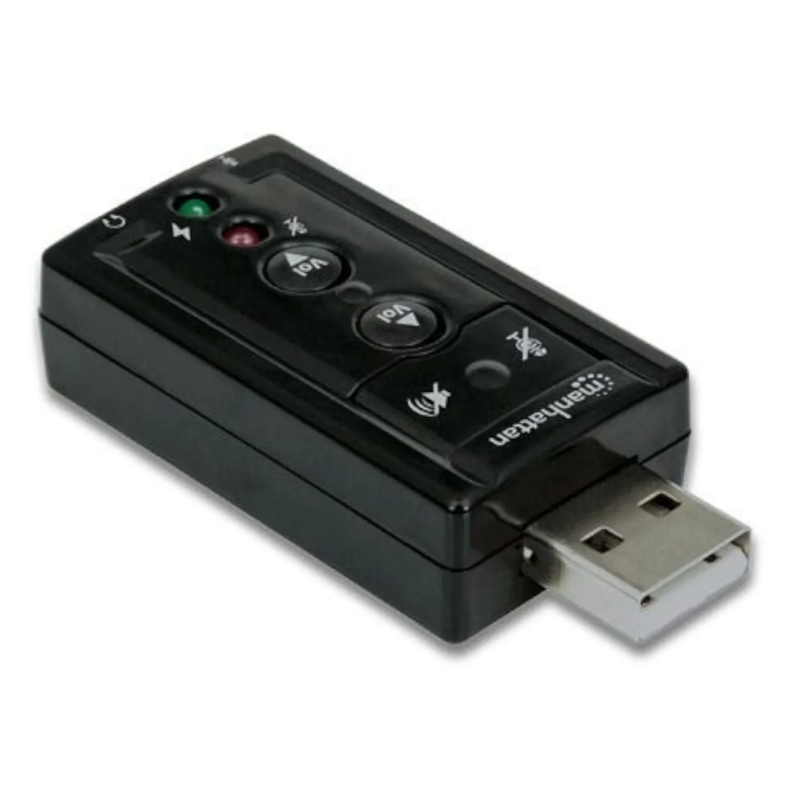 Manhattan 151429 Tarjeta De Sonido 3 D Usb 2.0