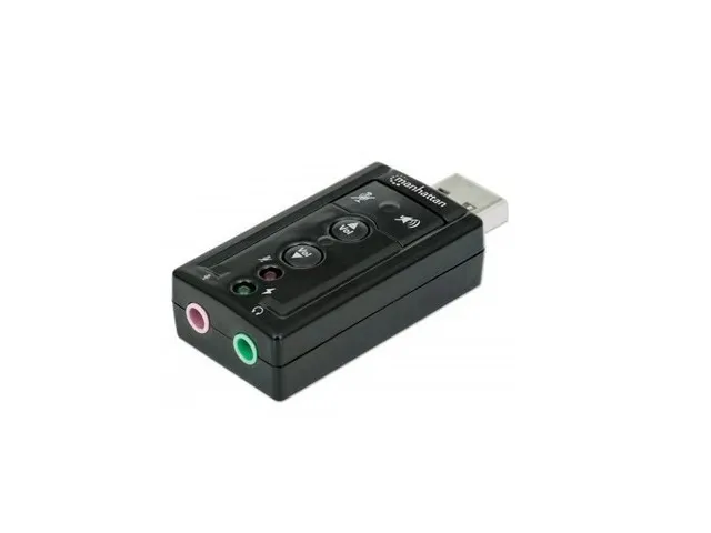 Manhattan 151429 Tarjeta De Sonido 3 D Usb 2.0