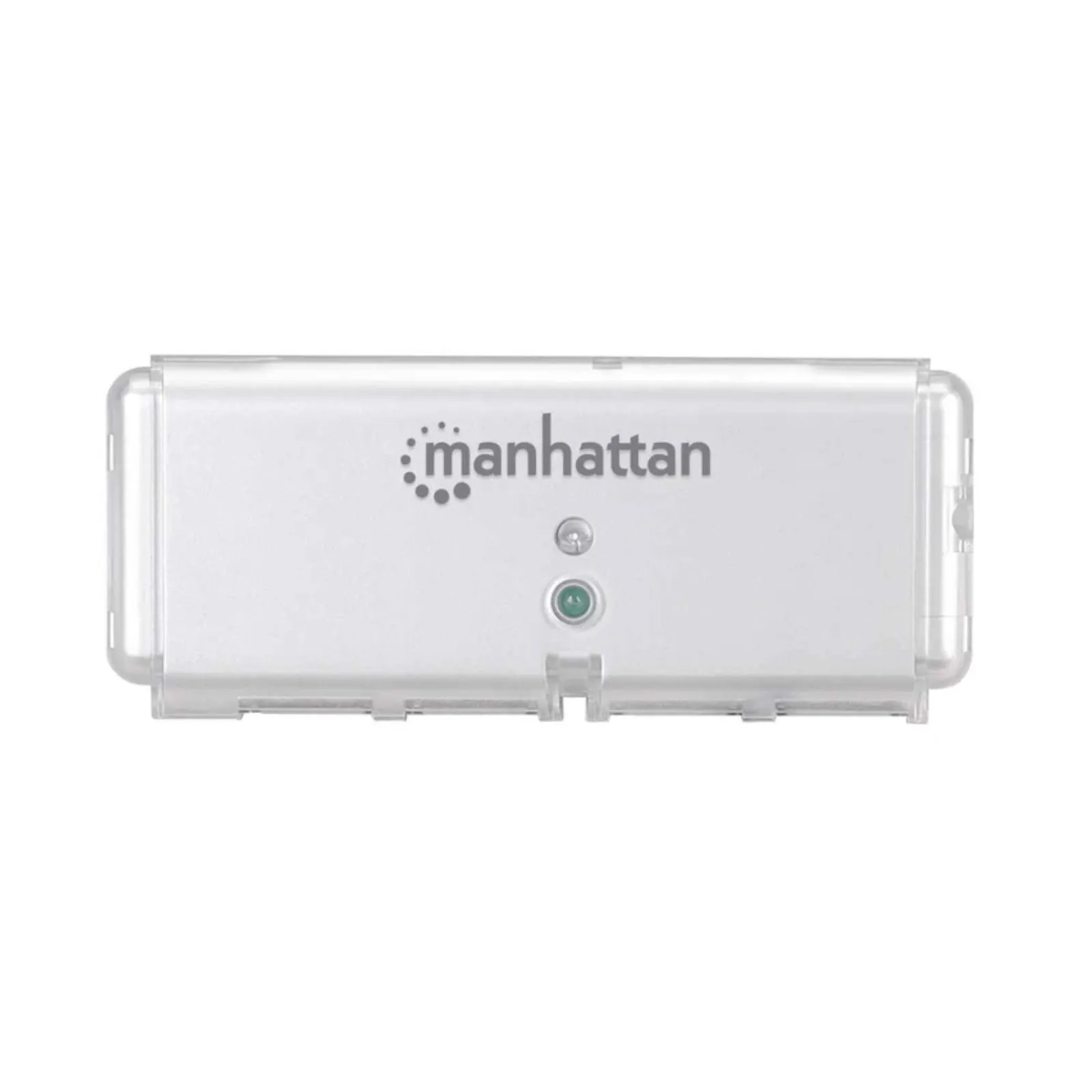 Manhattan 160599 Concentrado Hub Usb V2.0 4 Puertos Mini Plata