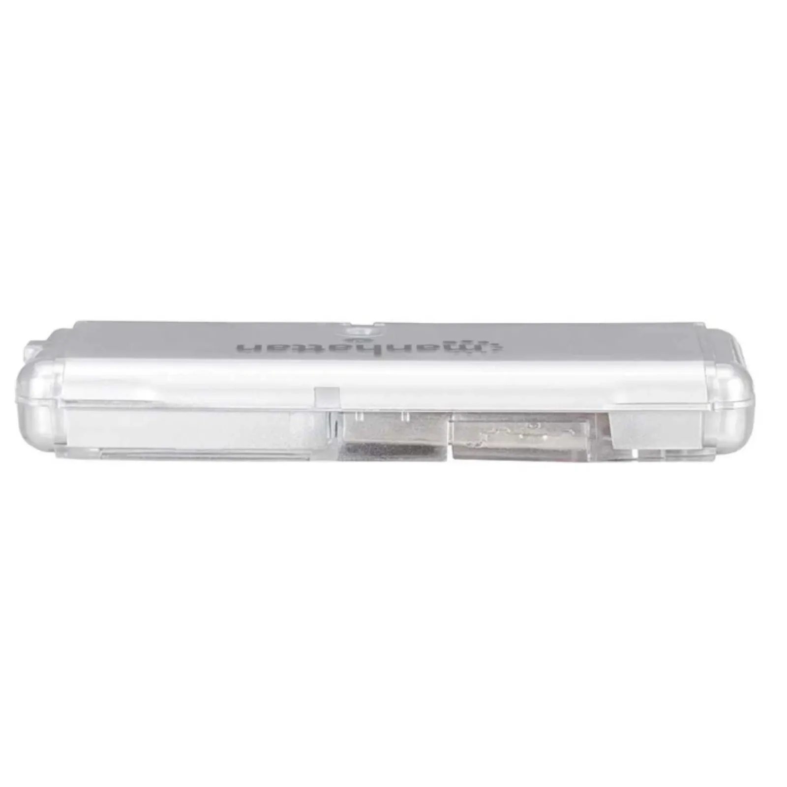 Manhattan 160599 Concentrado Hub Usb V2.0 4 Puertos Mini Plata