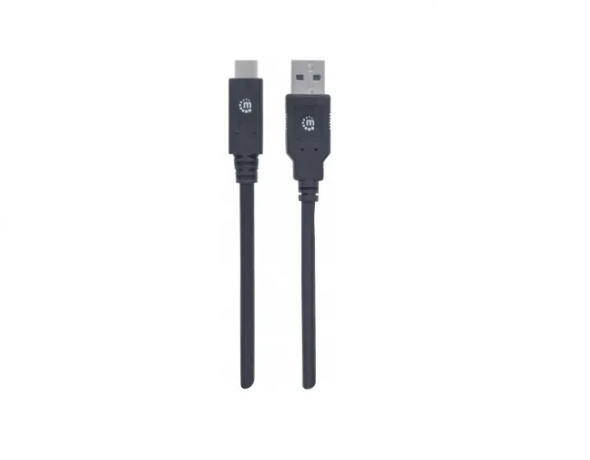 Manhattan 354943 Cable Usb Tipo Cm Am 5.0 Mts V2.0 Negro