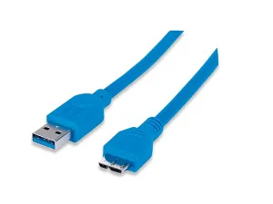 Manhattan 393898 Cable Usb De Súper Velocidad 3.0