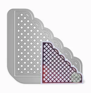 Matty's Crafting Joy Lattice Journal Pocket Die