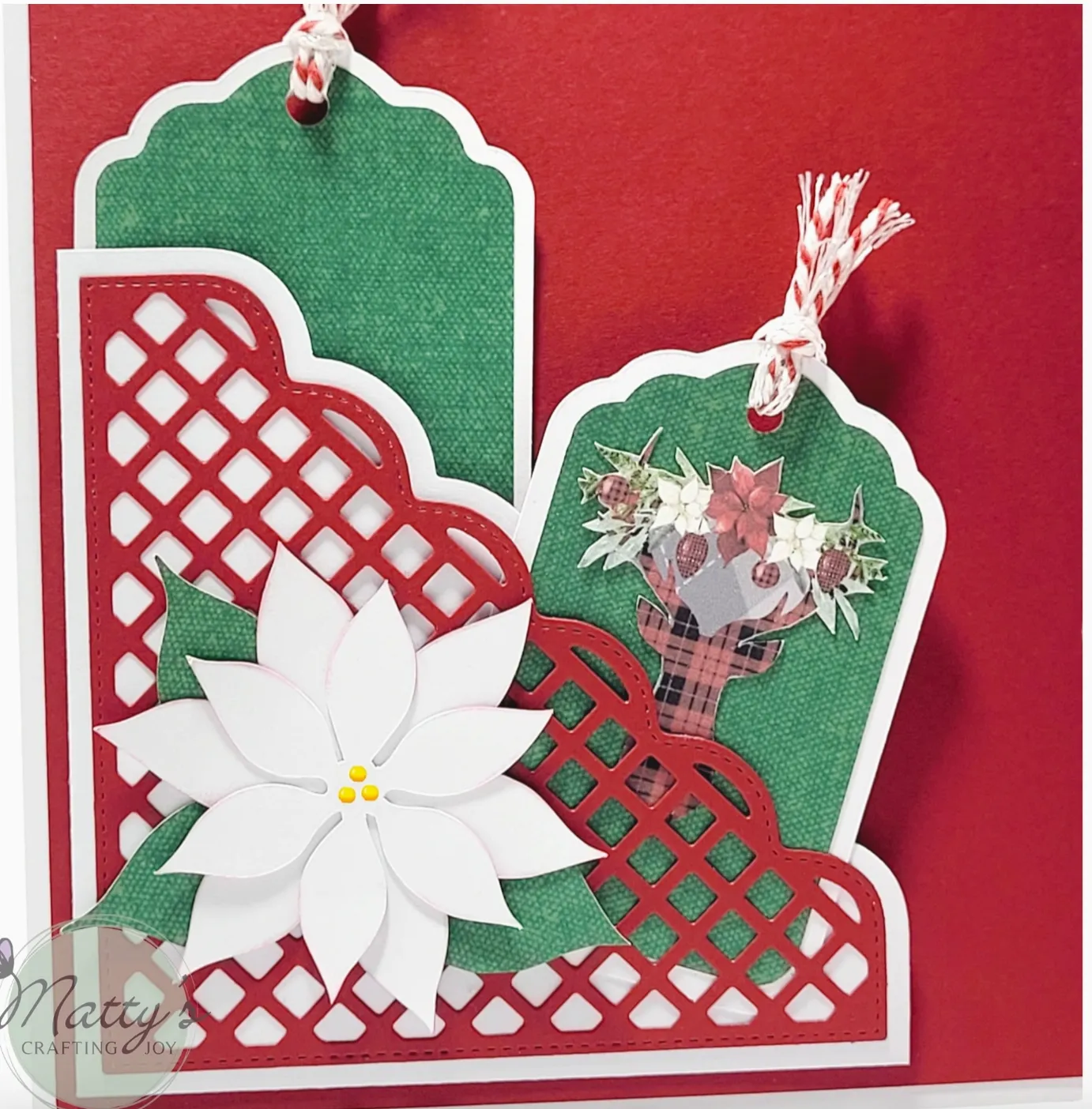 Matty's Crafting Joy Lattice Journal Pocket Die