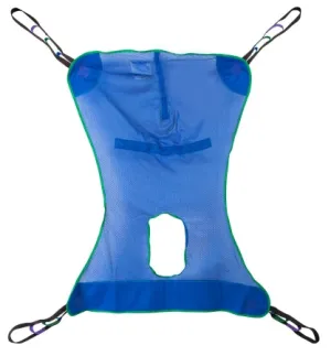 McKesson Mesh Full Body Patient Lift Sling with Commode Opening - Medium - 1 Each / Each - 32164401