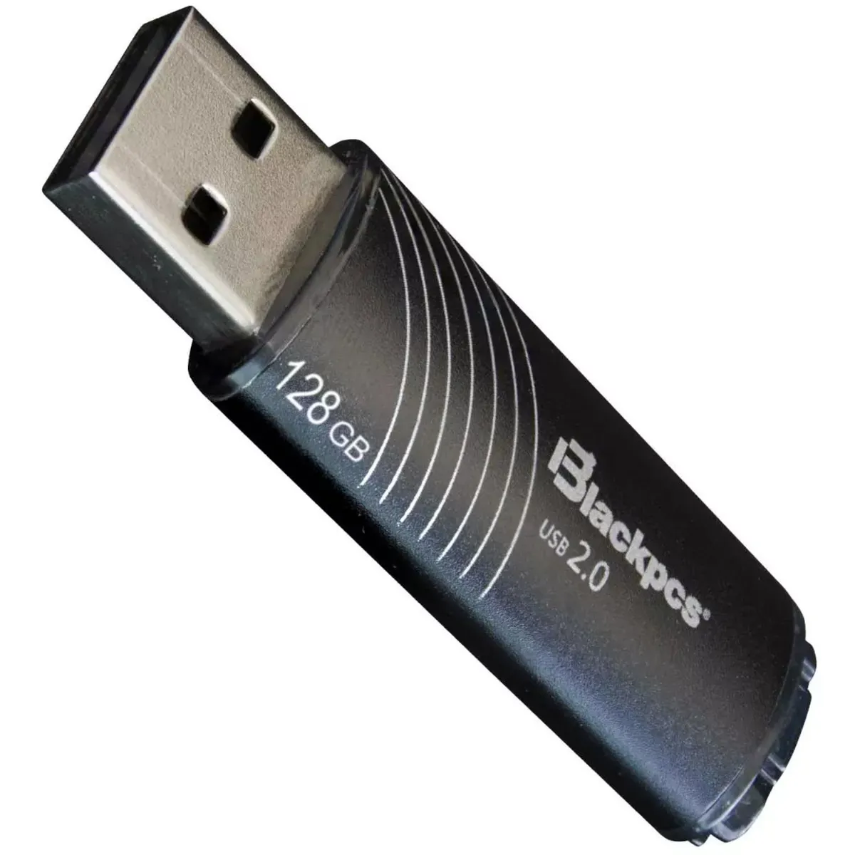 Memoria Flash Usb Blackpcs De 128 Gb Color Negro Plastico