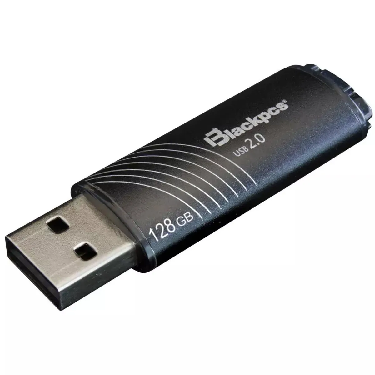 Memoria Flash Usb Blackpcs De 128 Gb Color Negro Plastico