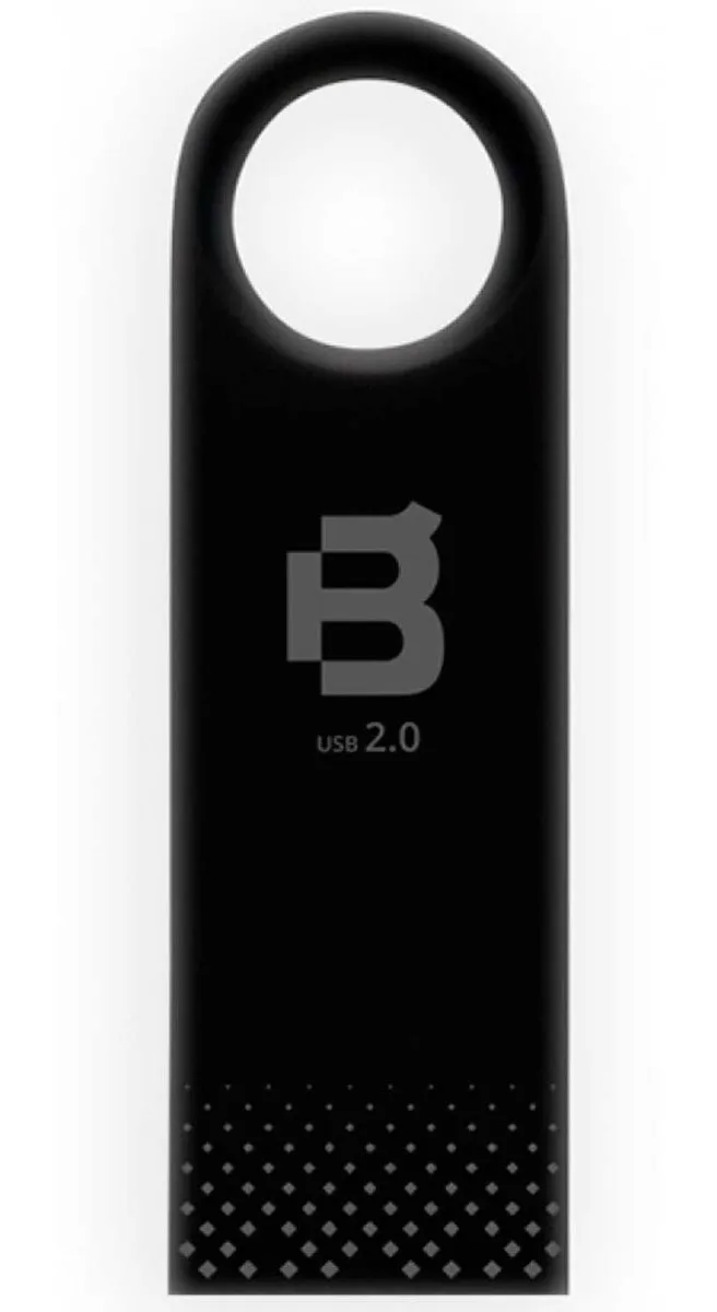 Memoria Flash Usb Blackpcs Mu2108 Bl 64 64 Gb Metalica Negro