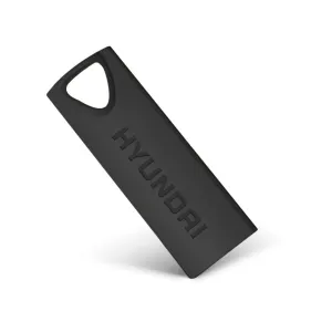 Memoria Usb 2.0 32 Gb Hyundai Bravo Deluxe Metalica Gris