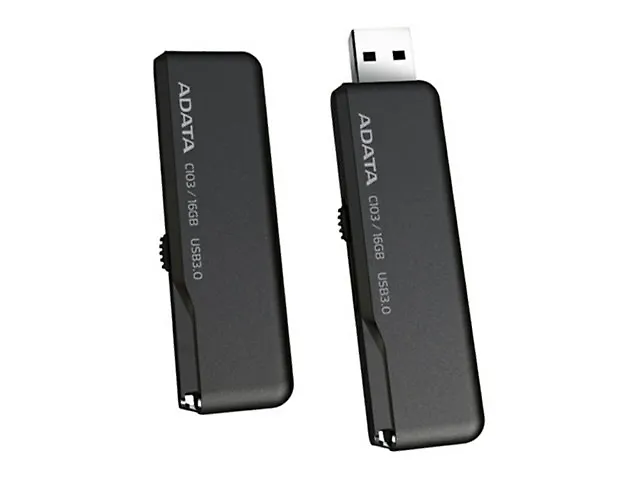 Memoria Usb Adata Ac103 16 G Rbk 16 Gb Color Negro