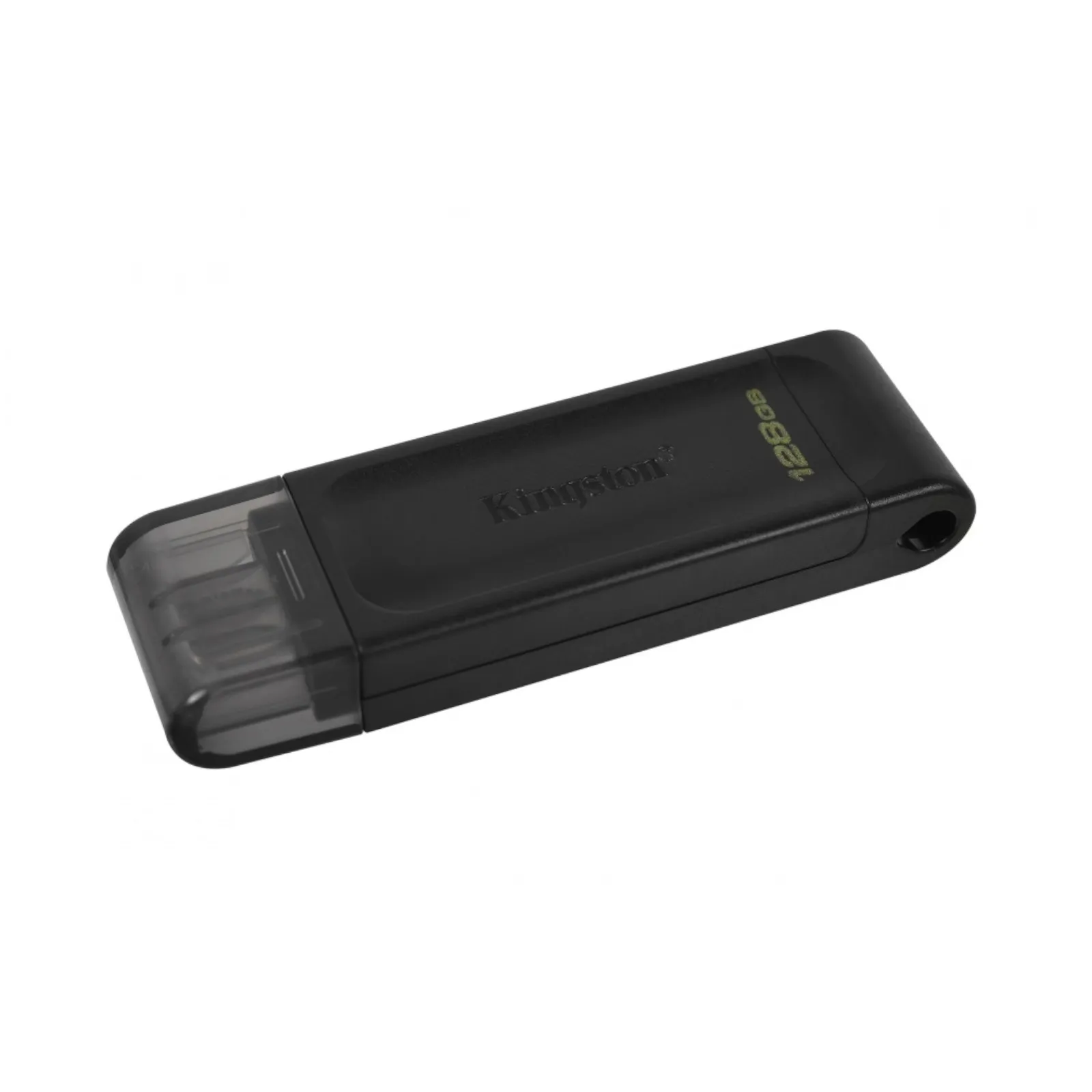 Memoria USB Kingston DataTraveler 70, 128GB, USB-C 3.2 Negro