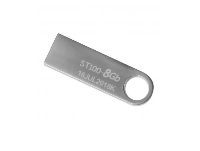 Memoria Usb Stylos Stmusb1 B 8 Gb Flash Color Plata