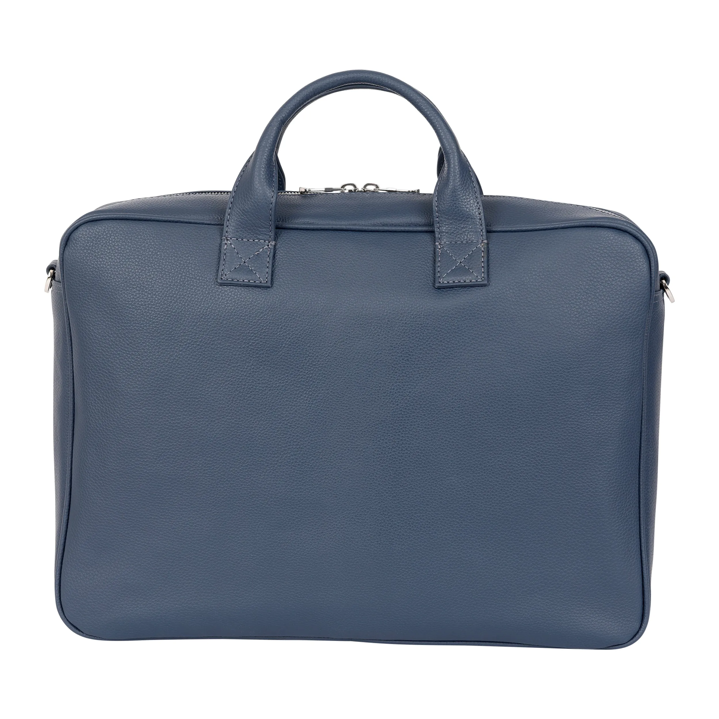 Men's Briefcase - Blue Pebble