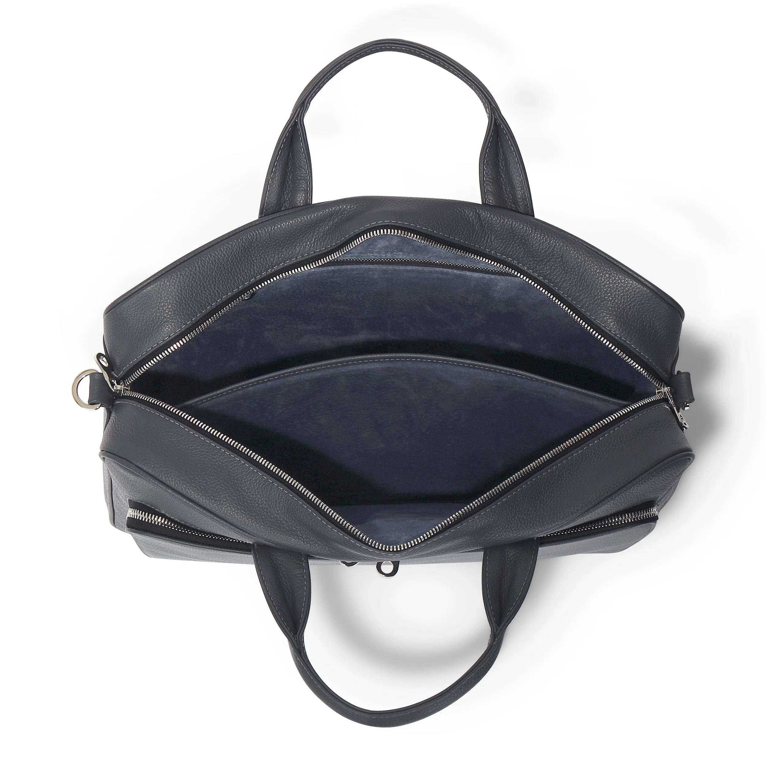 Men's Briefcase - Gray Pebble