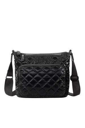 Metro Scout Black Liquid Deluxe Crossbody
