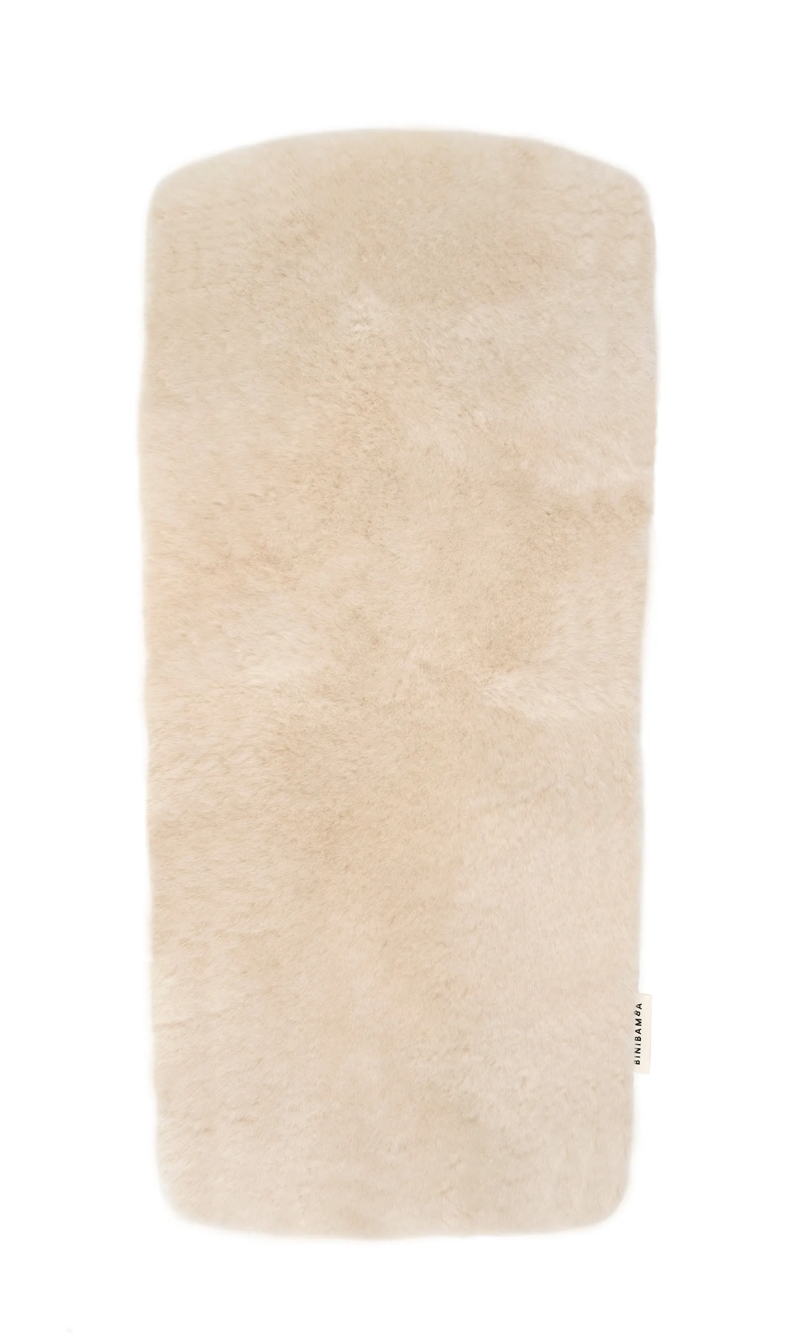 MILK SHEEPSKIN LINER FOR UP & GO CARRIER
