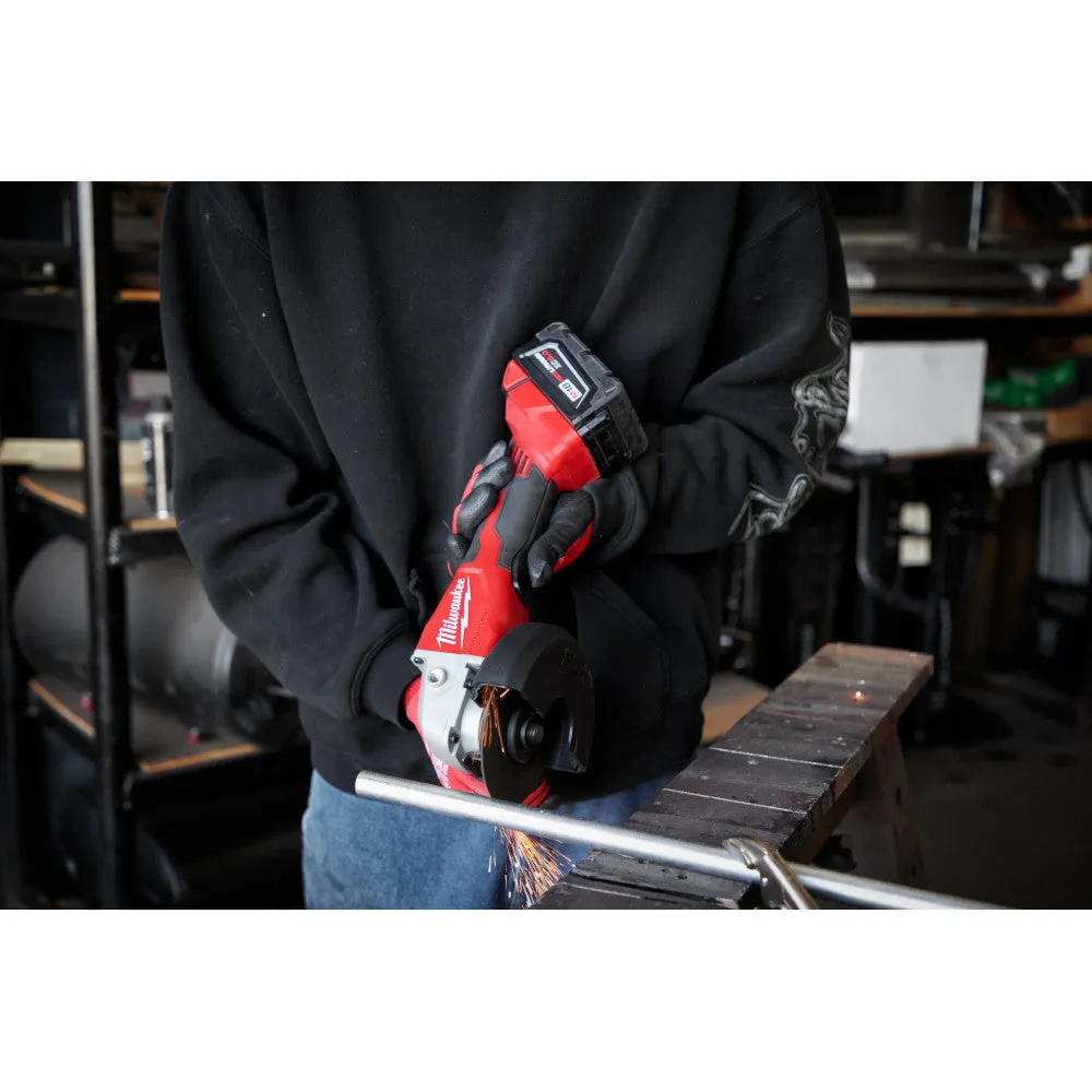 Milwaukee 2686-20 M18 Brushless 4-1/2" / 5" Cut-Off Grinder, Paddle Switch