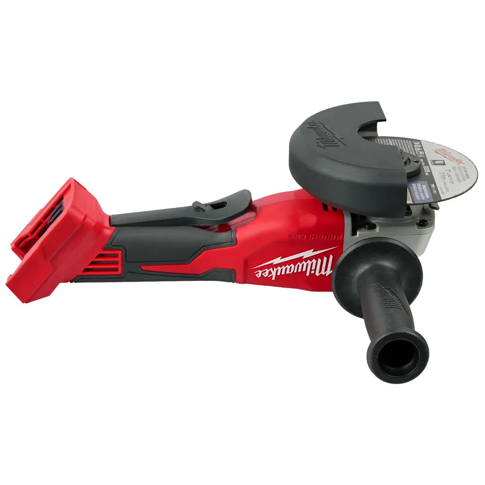 Milwaukee 2686-20 M18 Brushless 4-1/2" / 5" Cut-Off Grinder, Paddle Switch