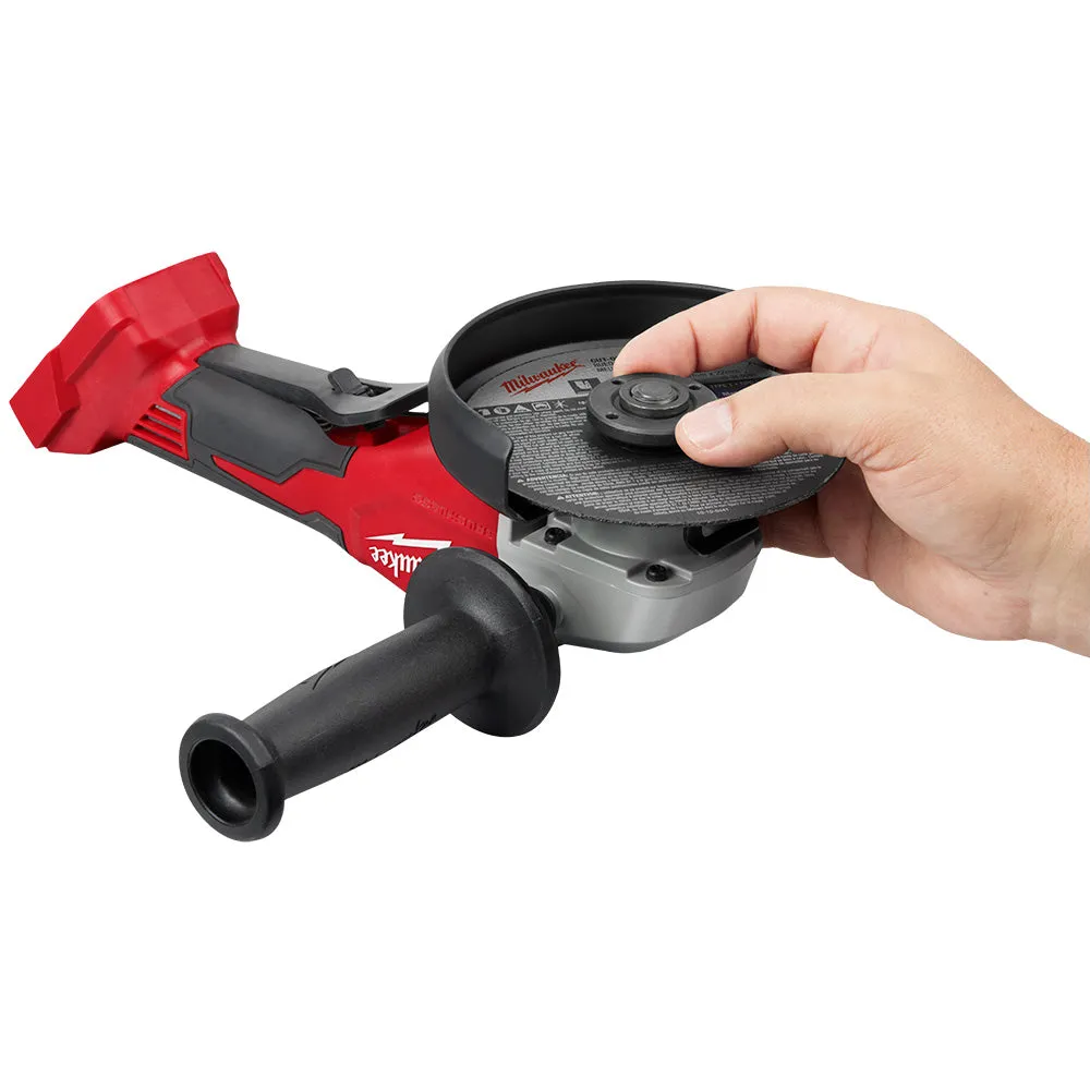 Milwaukee 2686-20 M18 Brushless 4-1/2" / 5" Cut-Off Grinder, Paddle Switch