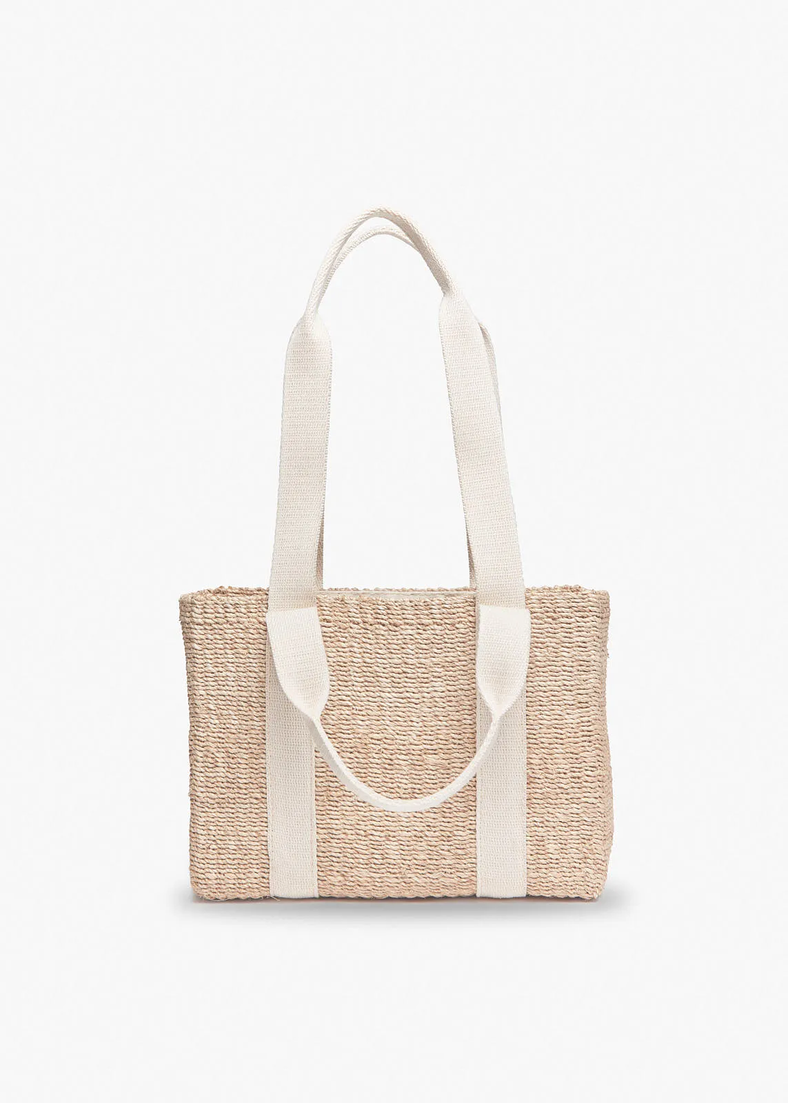 Mini Cherry Straw Tote Bag