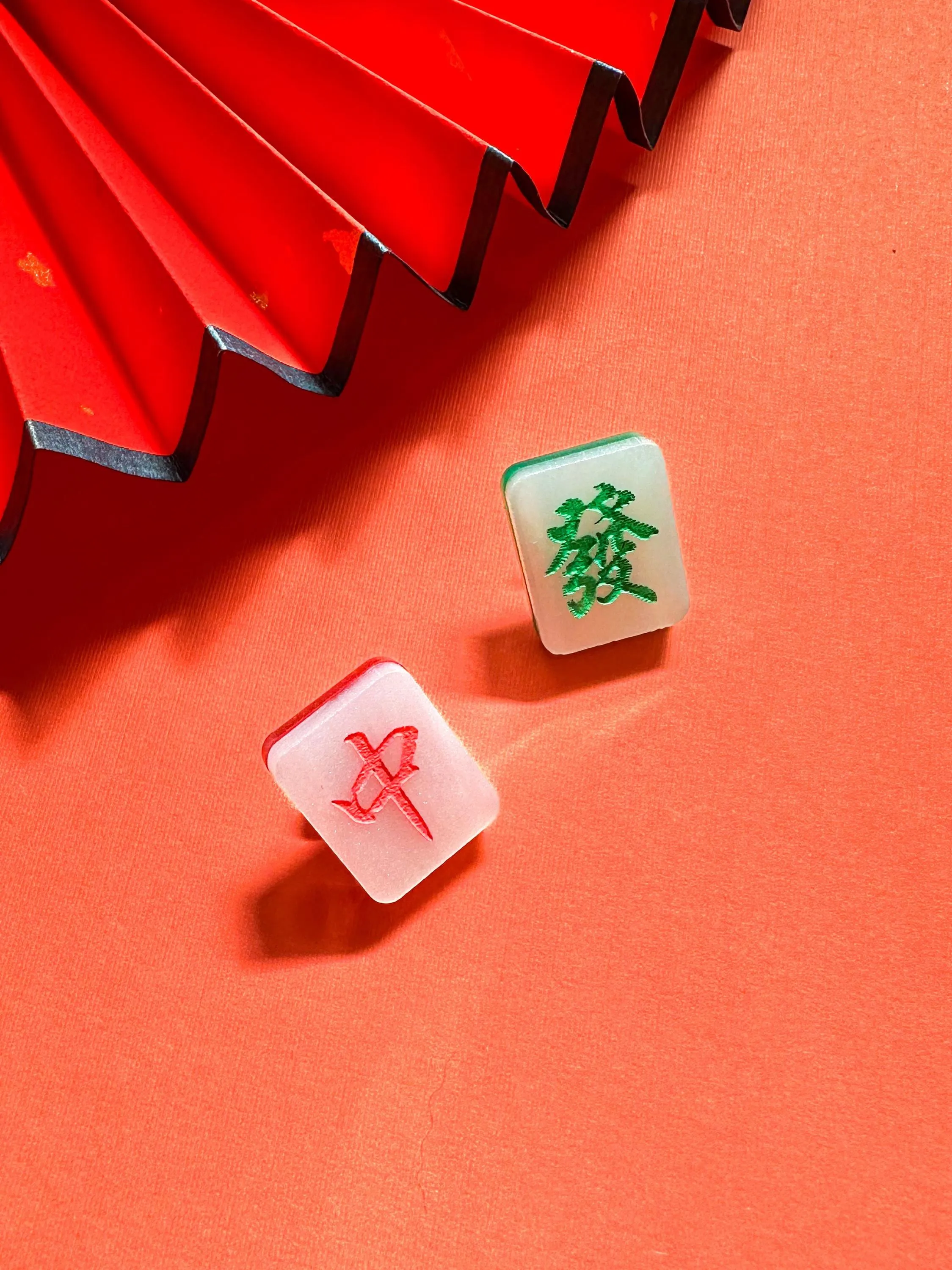 Mini Mahjong Tile Pins